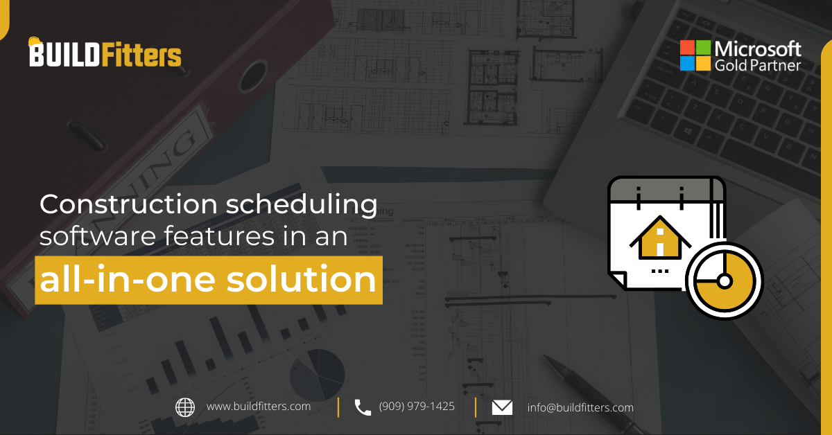 Construction Scheduling Software features in an all-in-one Solution