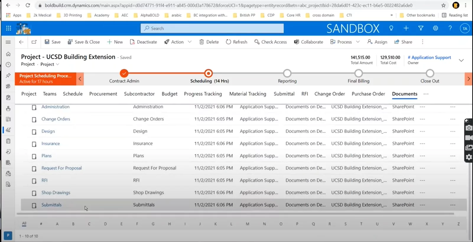 Infographics show the Document Folders