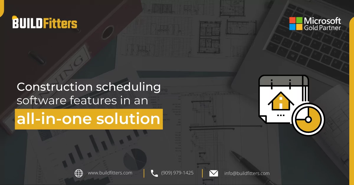 Construction scheduling software