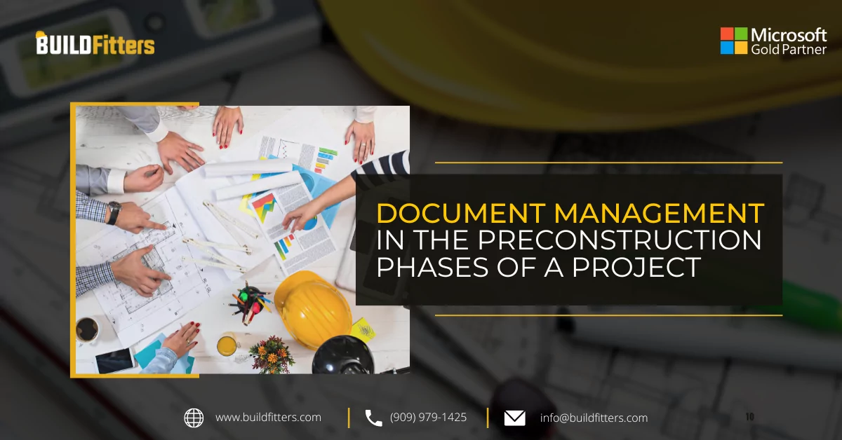 Document management in the preconstruction phases of a Construction Project