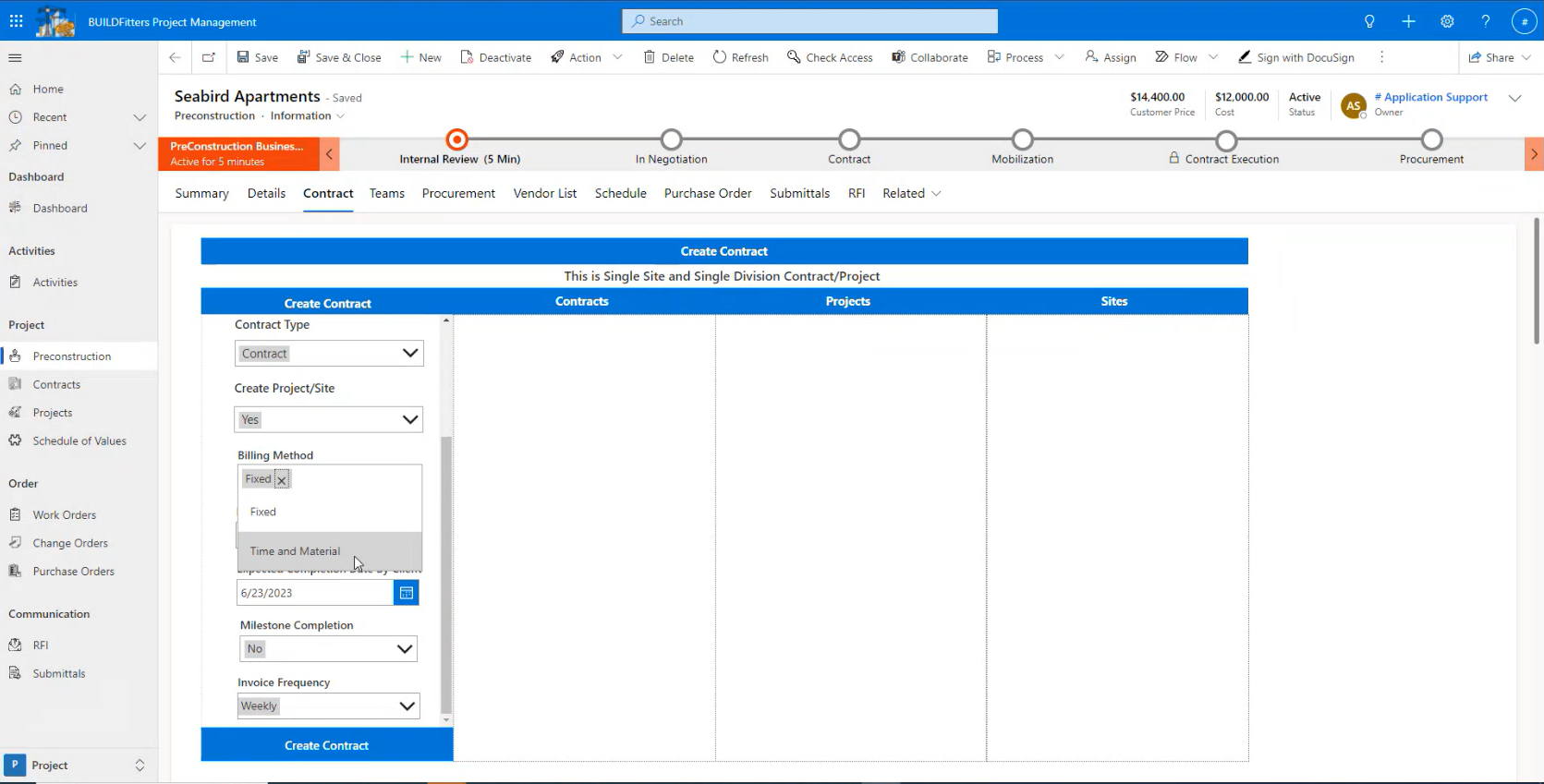 Infographics show that Let’s go through all the invoice automation options that BUILDFitters provides. 