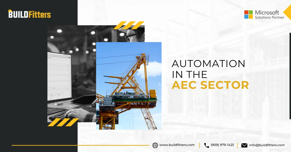 This image shows Automation in the AEC Sector